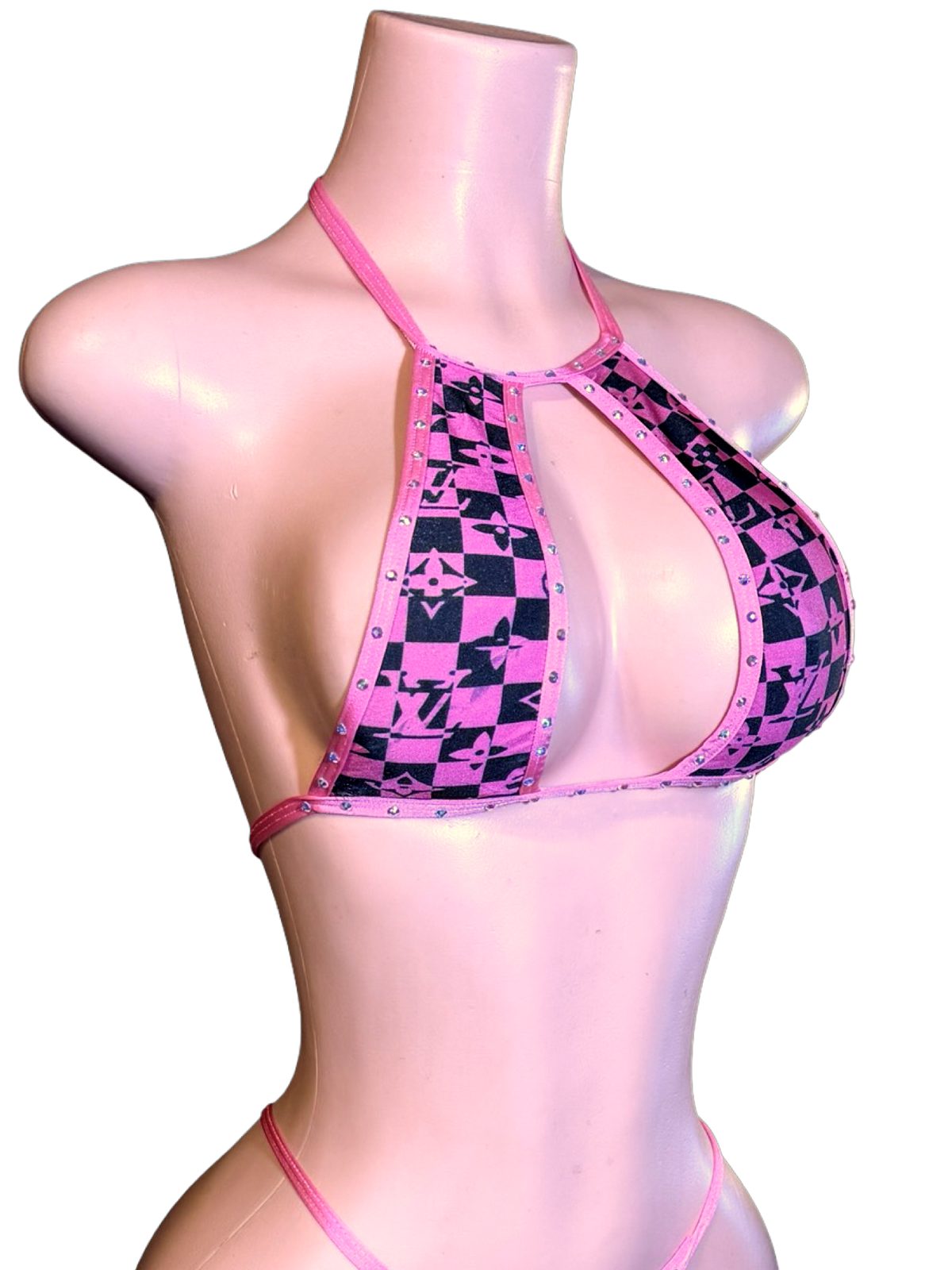Check Mate LV Bikini Set