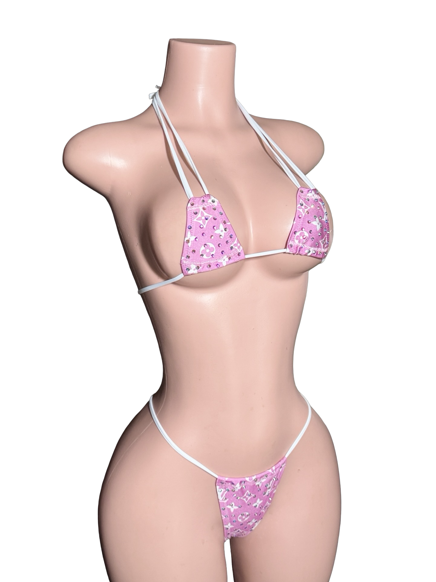 Pink LV Micro Kini - Thick String