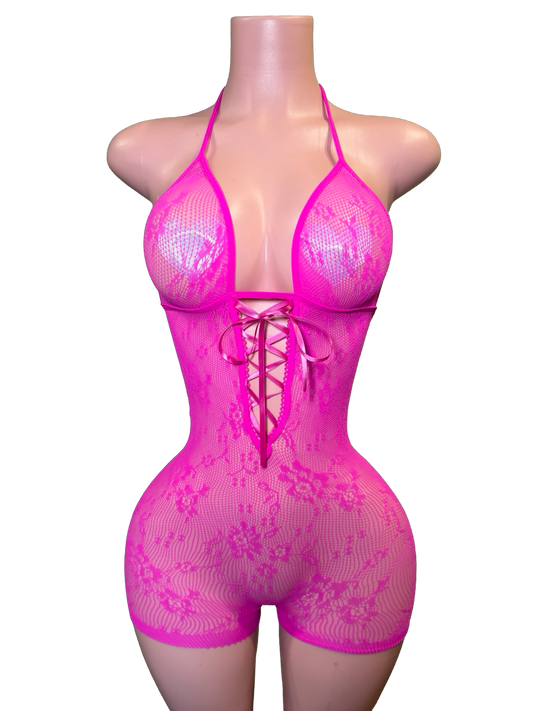 Wildflower Romper - Pink