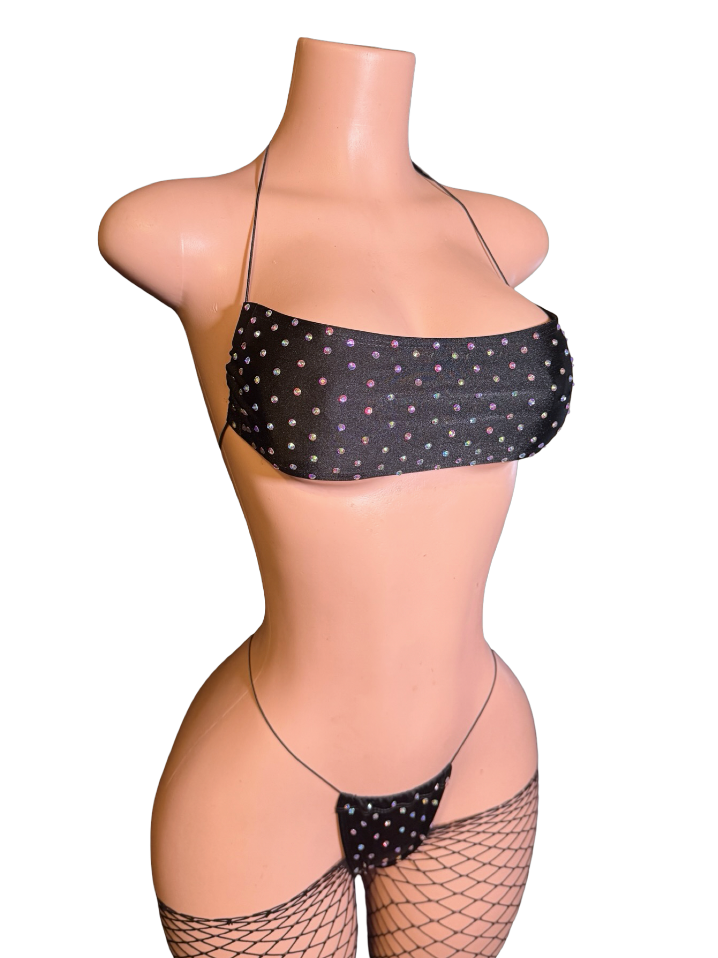 Black Crystal Tube Set