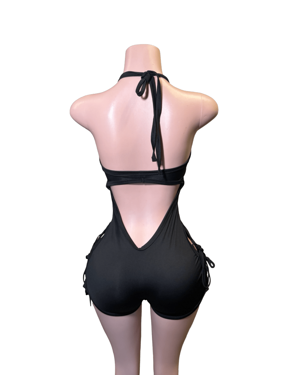 Black Romper Fit - That Plug Lady