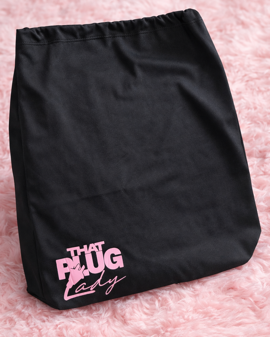 Black & Pink Cash Bag