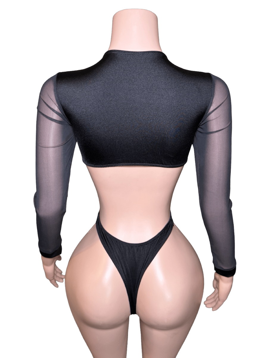 2 Ringz Sheer Sleeve One Piece - That Plug Lady