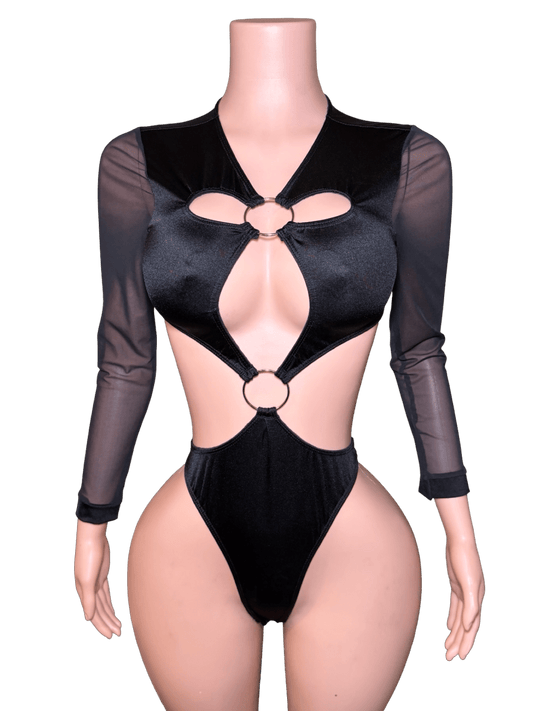 2 Ringz Sheer Sleeve One Piece - That Plug Lady