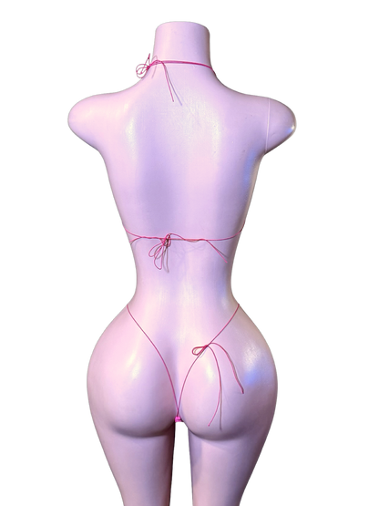Plug Bling Bikini - Pink