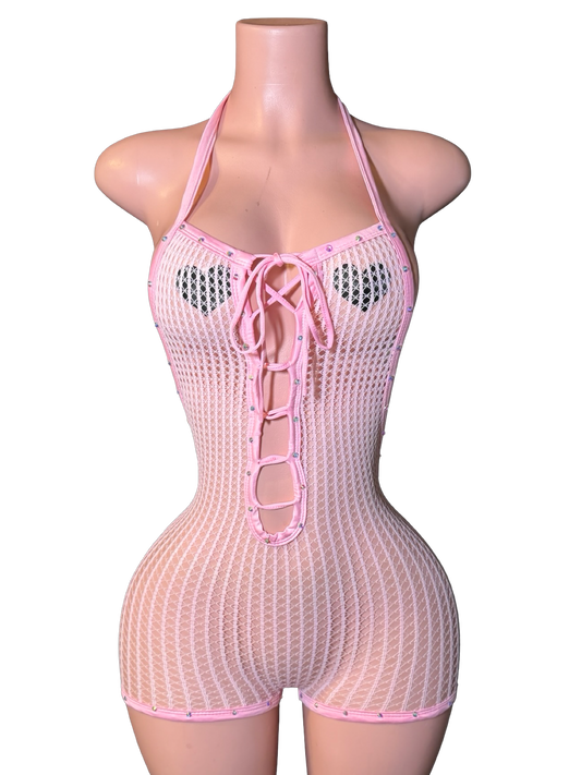Pink Suga Romper