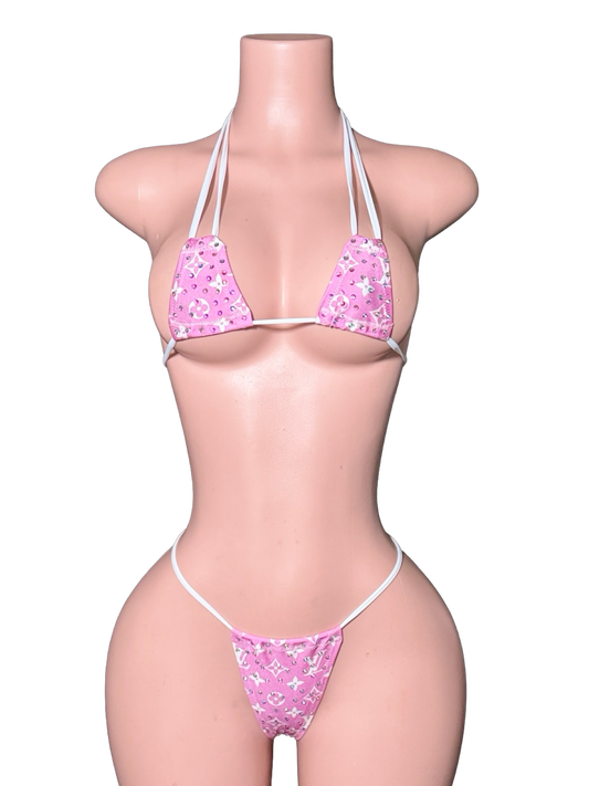 Pink LV Micro Kini - Thick String