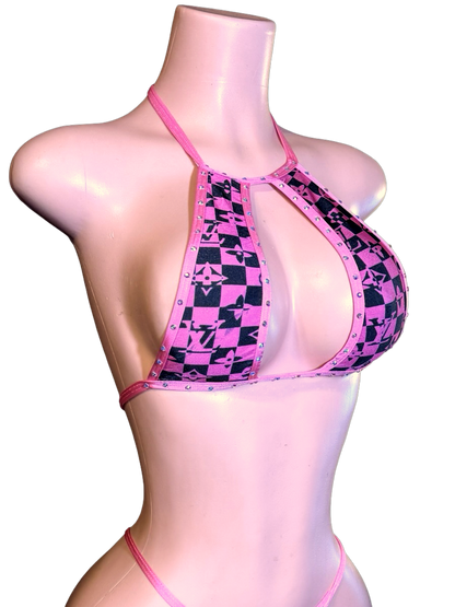 Check Mate LV Bikini Set