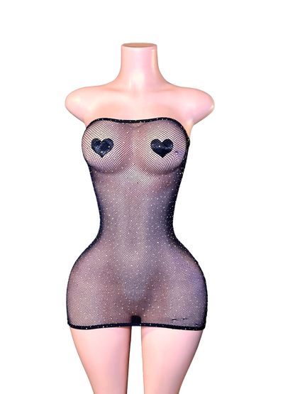After Hours Mesh Dress