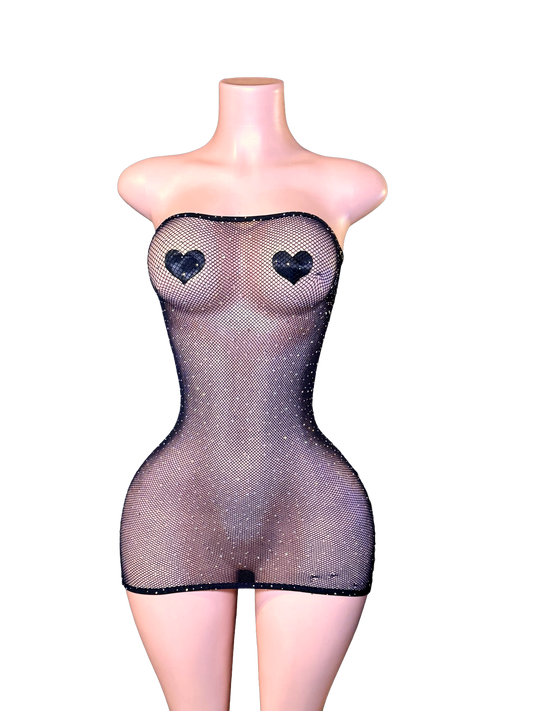 After Hours Mesh Dress