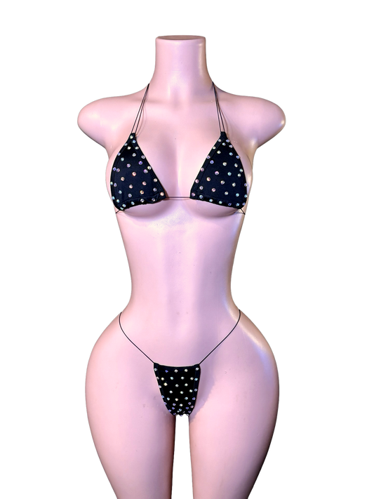 Plug Bling Bikini - Black