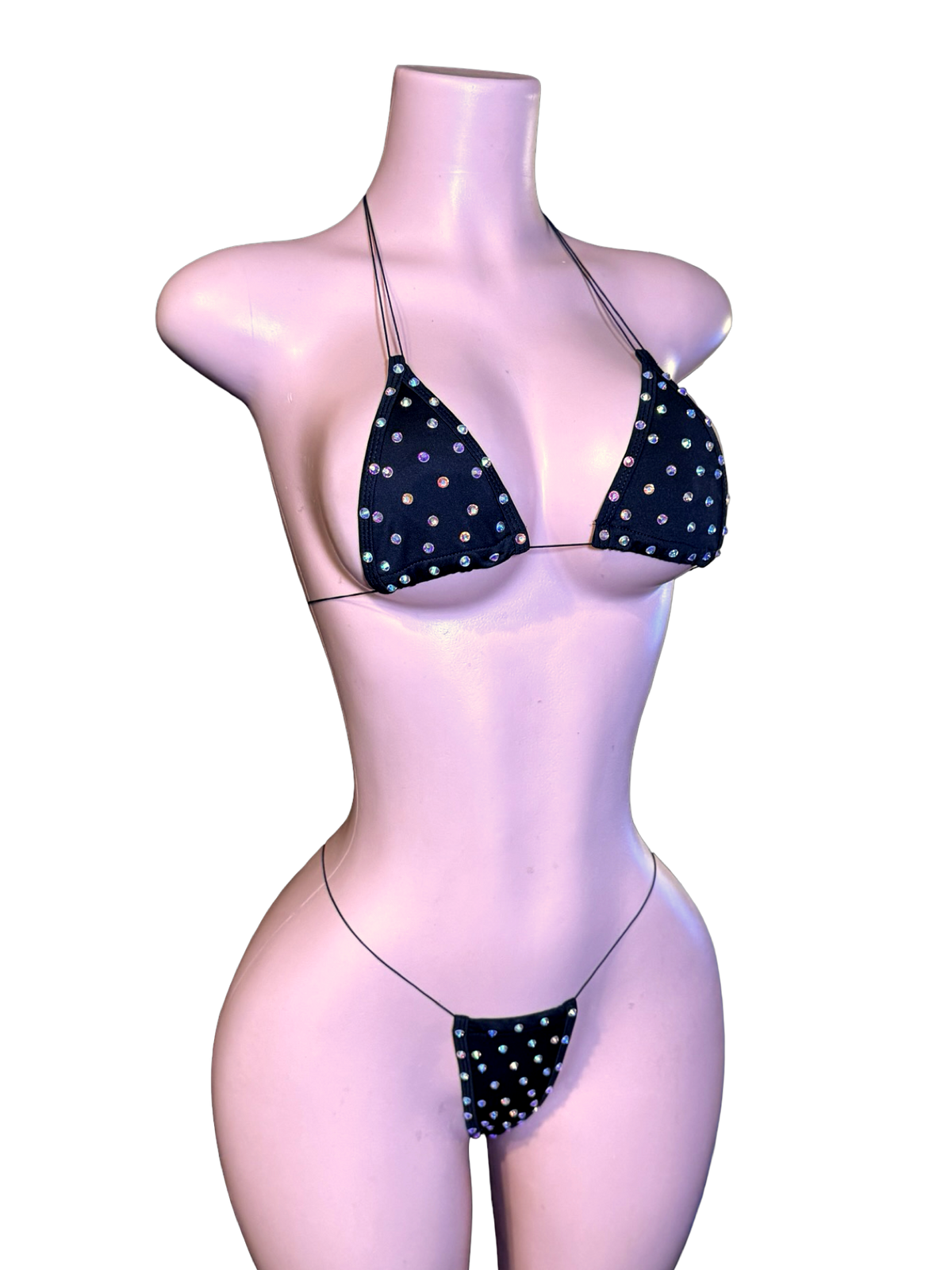 Plug Bling Bikini - Black