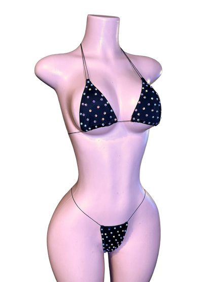 Plug Bling Bikini - Black