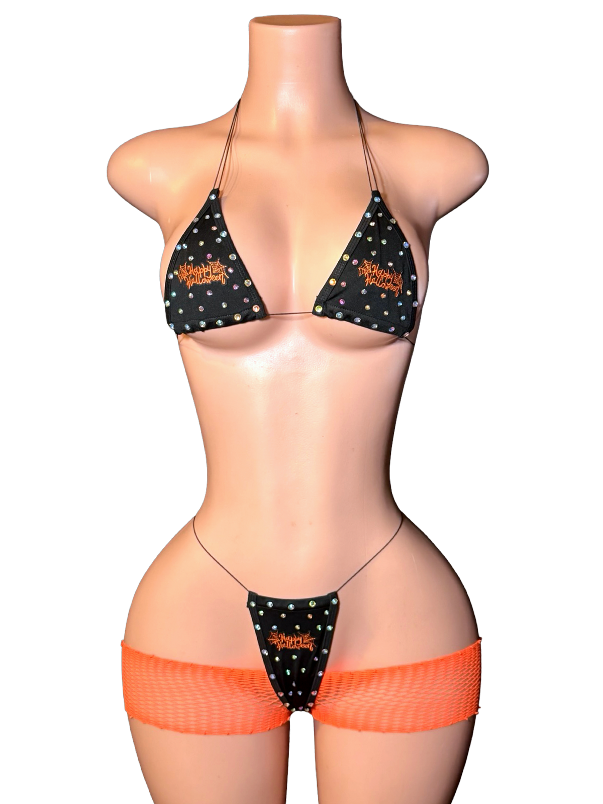 Trick or Tease Net Set - Front view