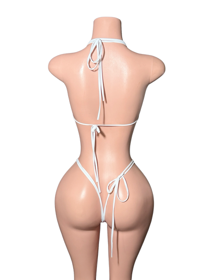Pink LV Bikini - Thick String