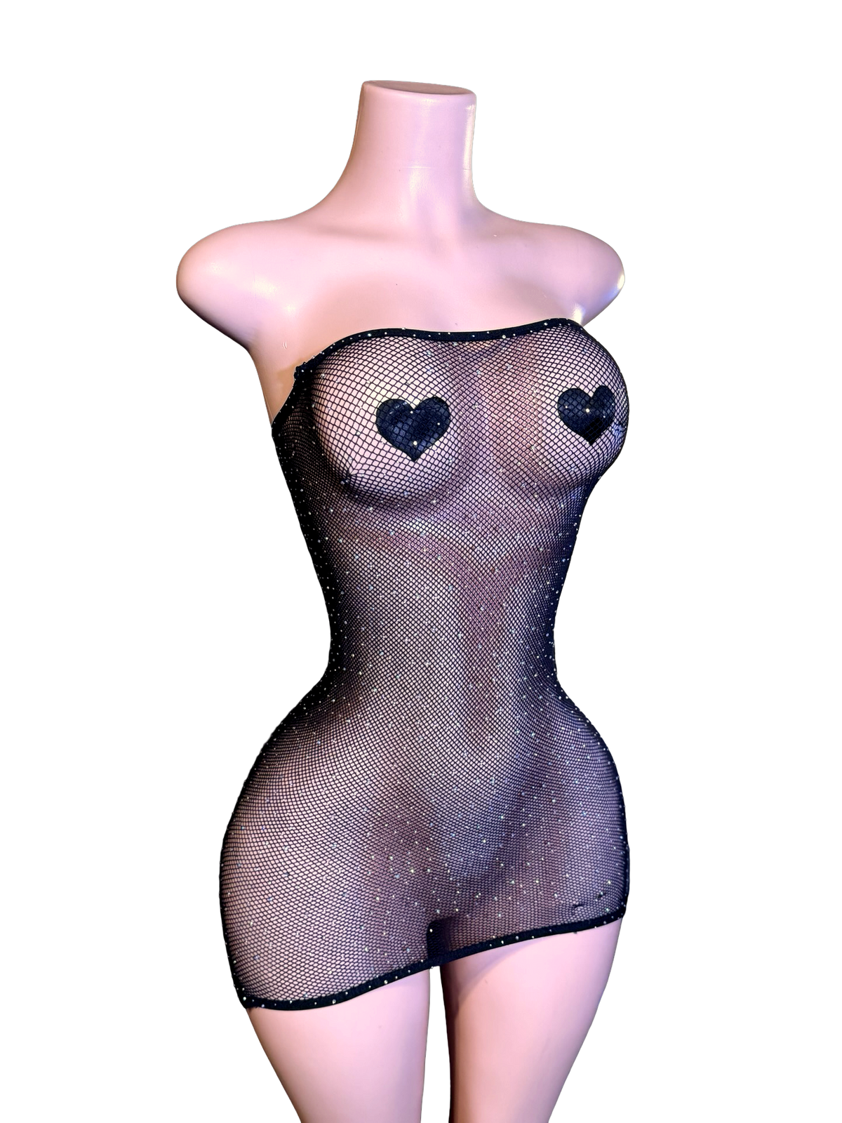 After Hours Mesh Dress