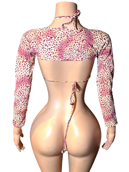 Mauve Me Wild Bikini Set - Additional view 1