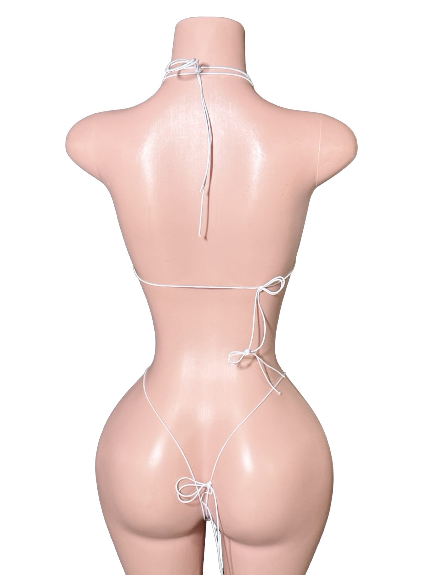 Metallic Silver Micro Kini