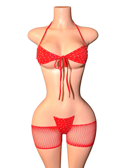 Scarlet Kiss Net Set - Front view