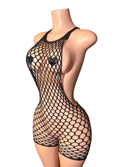 Aftys Fishnet Romper