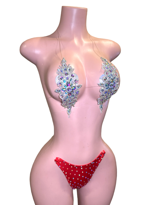 Glacier w/ Red Thong