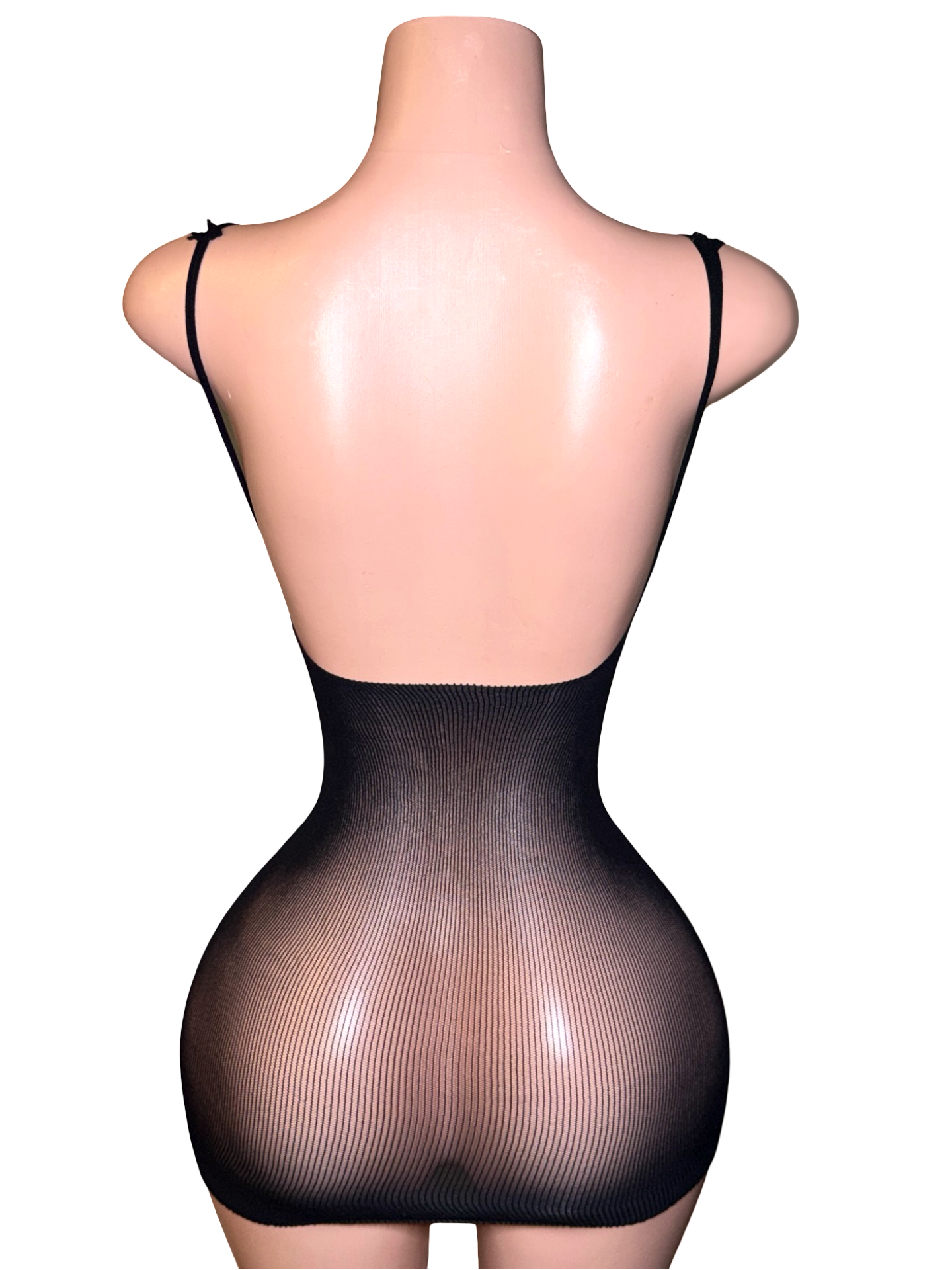 5 Rings Mini Sheer Dress