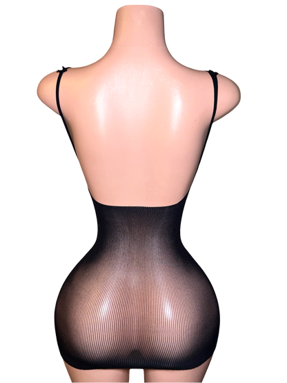 5 Rings Mini Sheer Dress