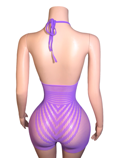 Contour Romper - Purple