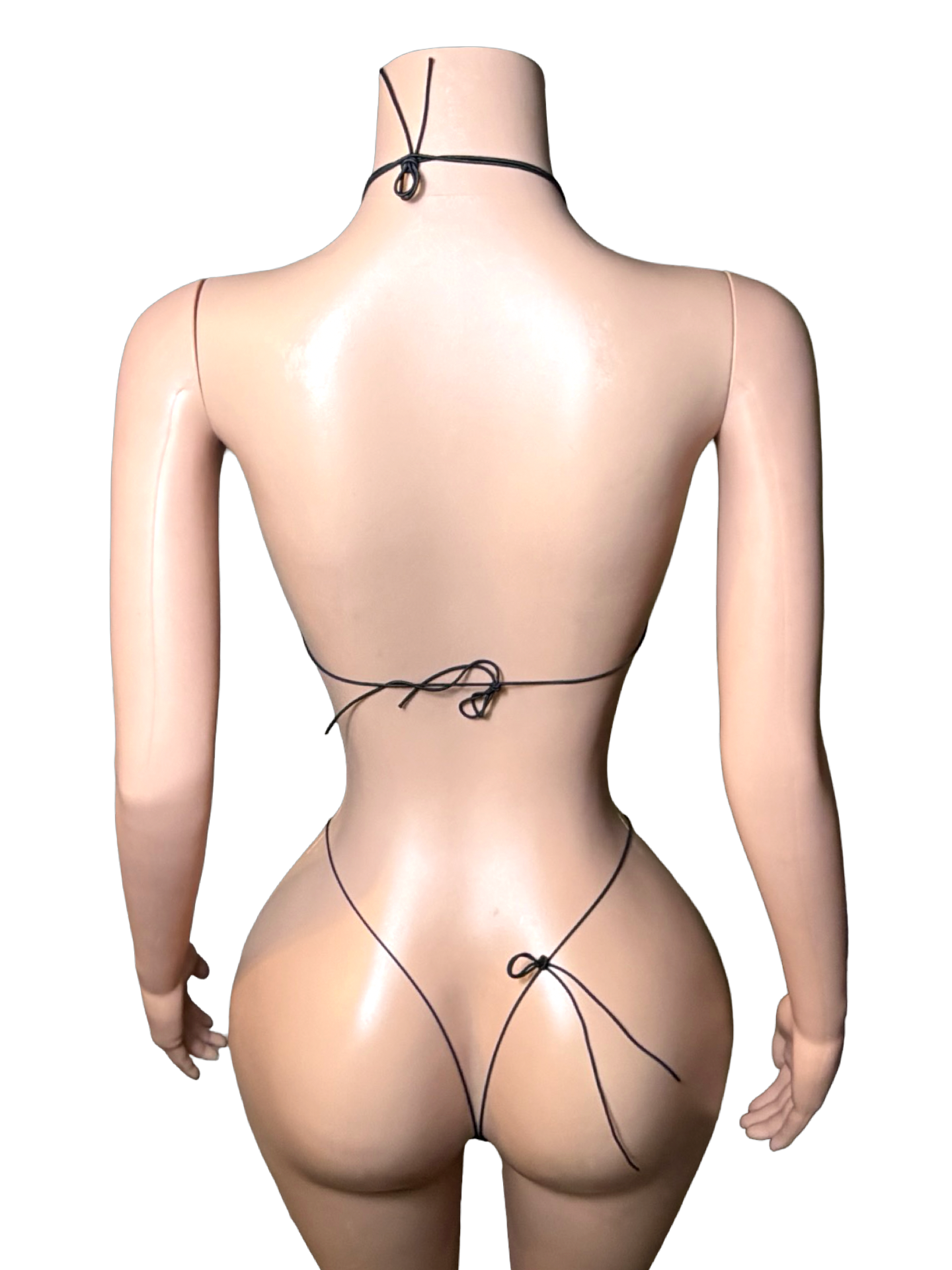 Black Metallica Micro Bikini