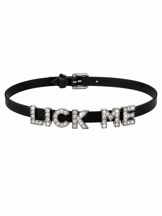 “Lick Me” Choker