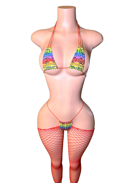 Gucci Rainbow Micro Bikini