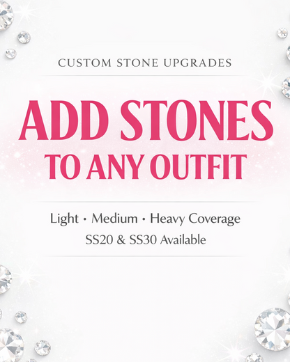 ADD RHINESTONES TO ANY OUTFIT