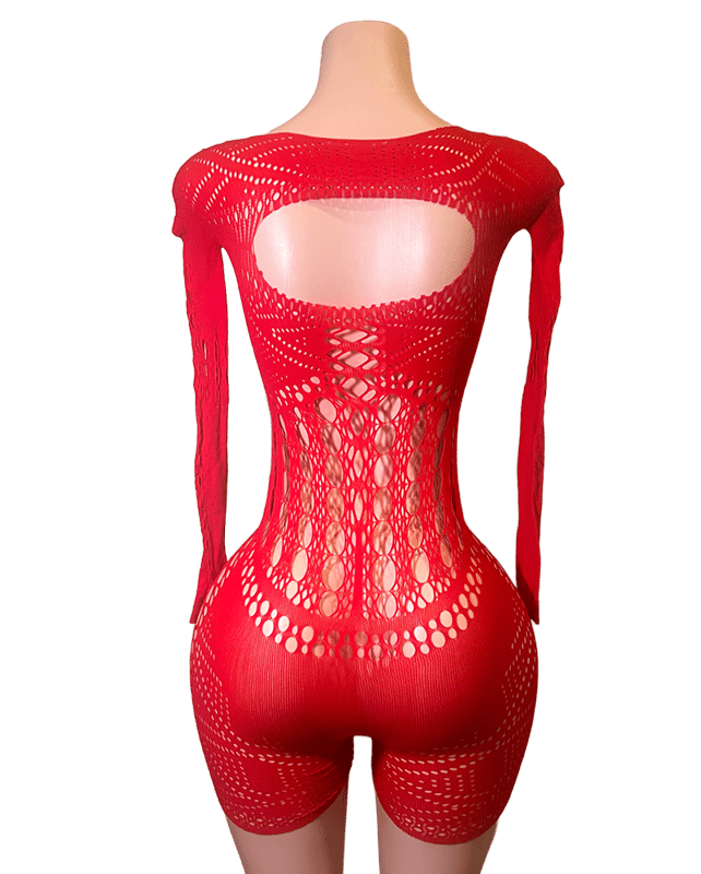 Aura Long - Sleeve Romper - That Plug Lady