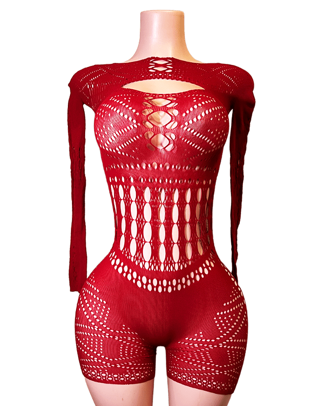 Aura Long - Sleeve Romper - That Plug Lady