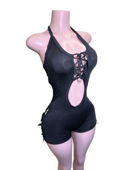 Black Romper Fit - That Plug Lady