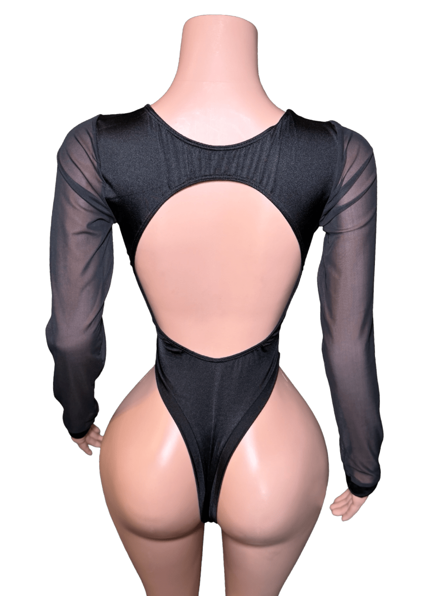 Bridge Cross Sheer Sleeve One piece - That Plug Lady