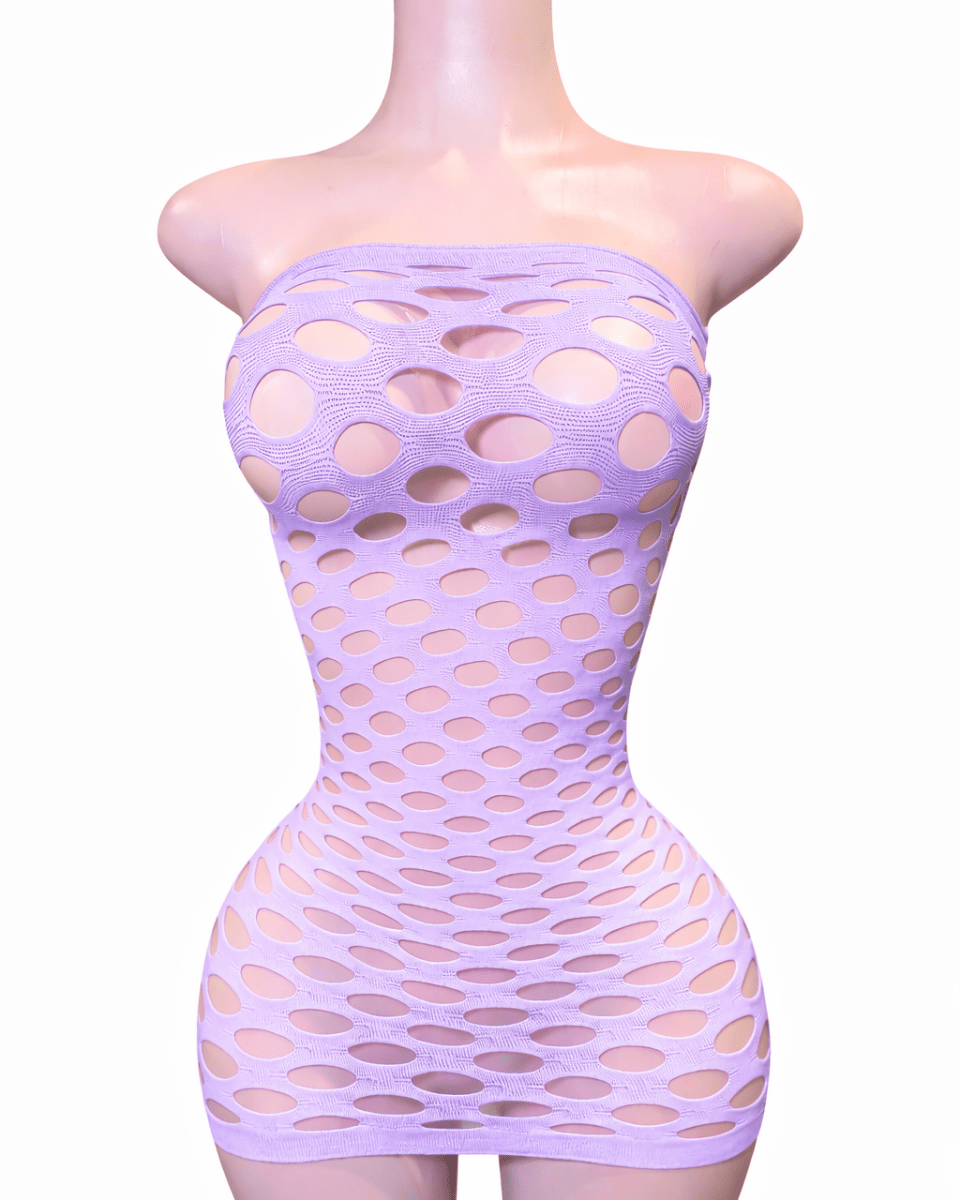 Bubble Pop Dress - Lavender - That Plug Lady