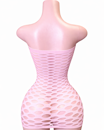 Bubble Pop Dress - Light Pink