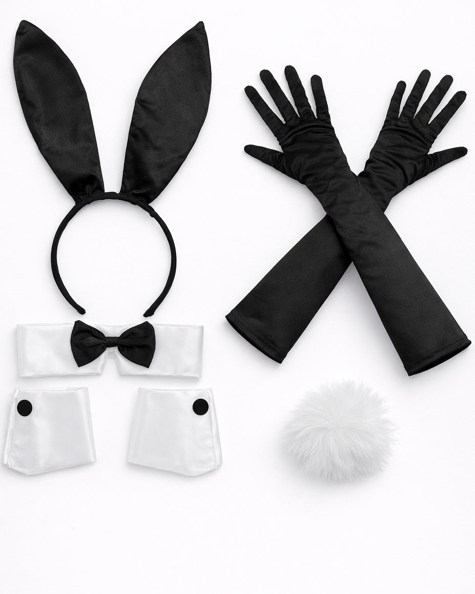 Bunny Set (Black) - That Plug Lady