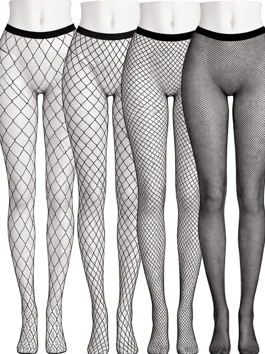 Classic Fishnets - Black - That Plug Lady
