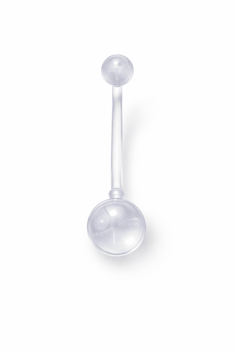 Clear Acrylic Belly Ring - That Plug Lady