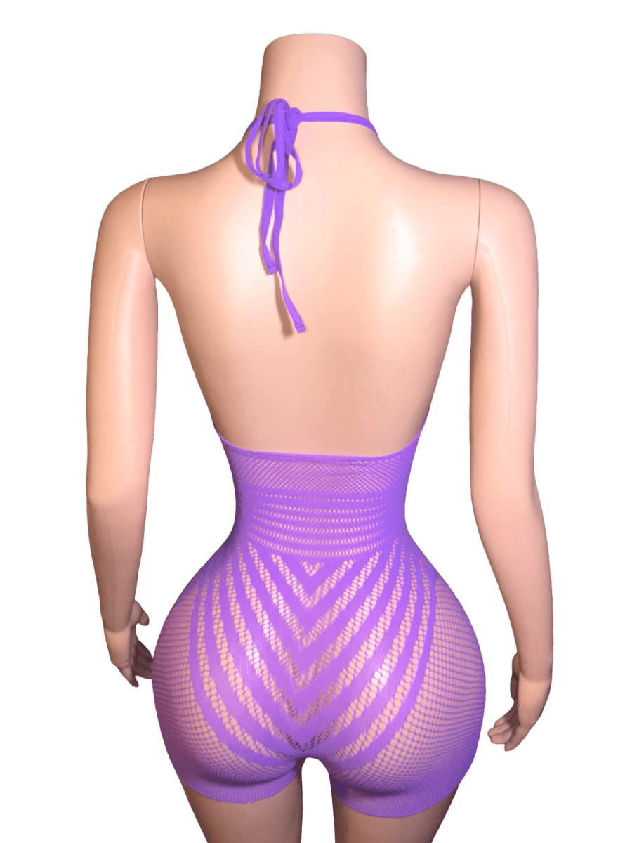 Contour Romper - Purple - That Plug Lady