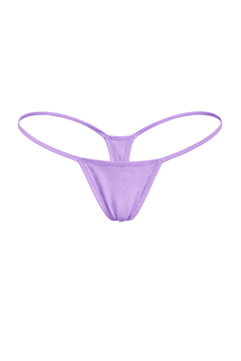 Cotton Micro Thong - That Plug Lady