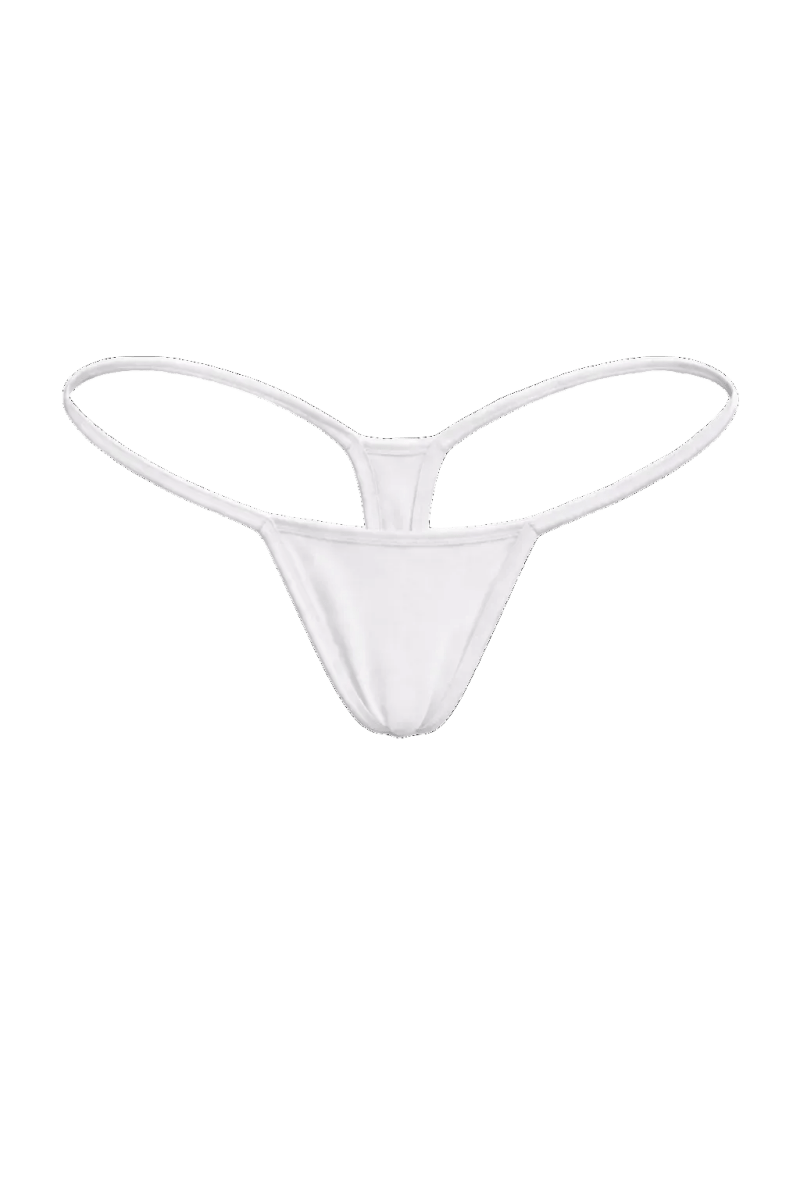 Cotton Micro Thong - That Plug Lady