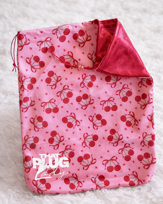 Cherry Red Money Bag