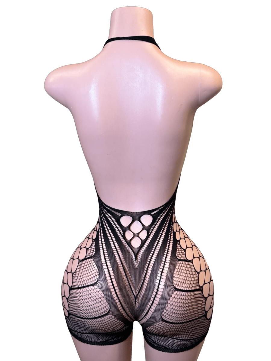 Eclipse Fishnet Romper - That Plug Lady