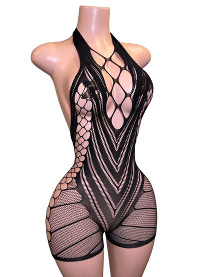 Eclipse Fishnet Romper - That Plug Lady