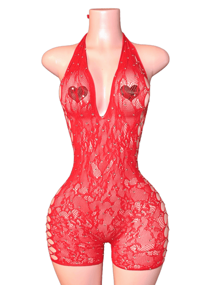 Fire Paradise Romper - That Plug Lady