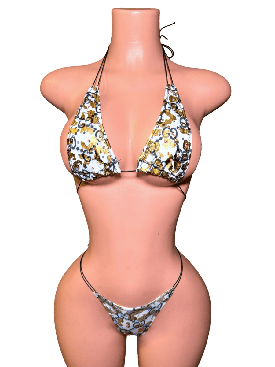 Gold GG Bikini - That Plug Lady