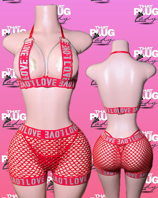 LOVE Three Piece Set – That Plug Lady - That Plug Lady
